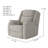 Hercules Dual Power Wall Recliner-119598372