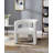 Beige Boucle Side Chair