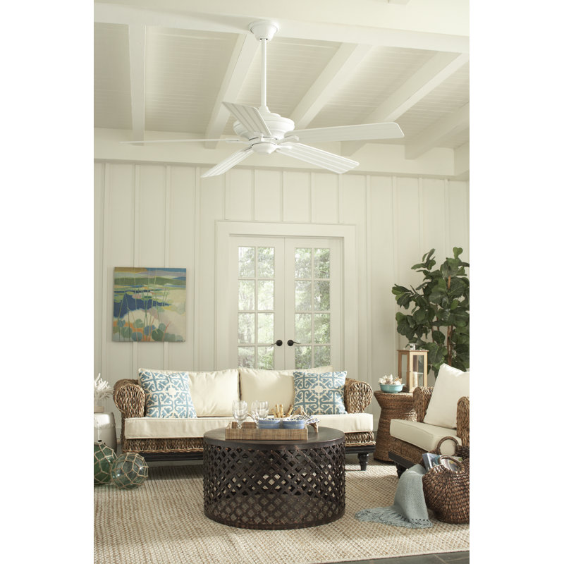 Moteur de ventilateur de plafond pour l'intérieur et l'extérieur myFanimation - Pales de 54 po et 60 po - Blanc mat