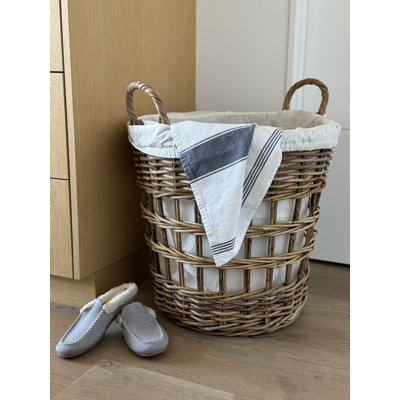 Artelia Hand Woven Laundry Basket with Handles