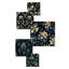 Keighley - Ensemble d'art mural abstrait de 5