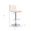 Tabouret de bar moderne ajustable en similicuir-1758174384