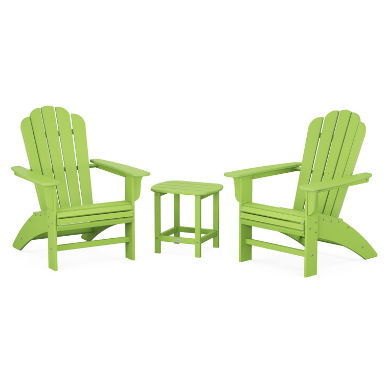 Country Living by POLYWOOD Adirondack Chair 3-Piece Set