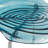Minelli Dining Side Chair with Water Ripple Design and Chrome Legs-451650592