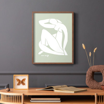 Matisse CDXCII, reproduction encadrée - bois massif
