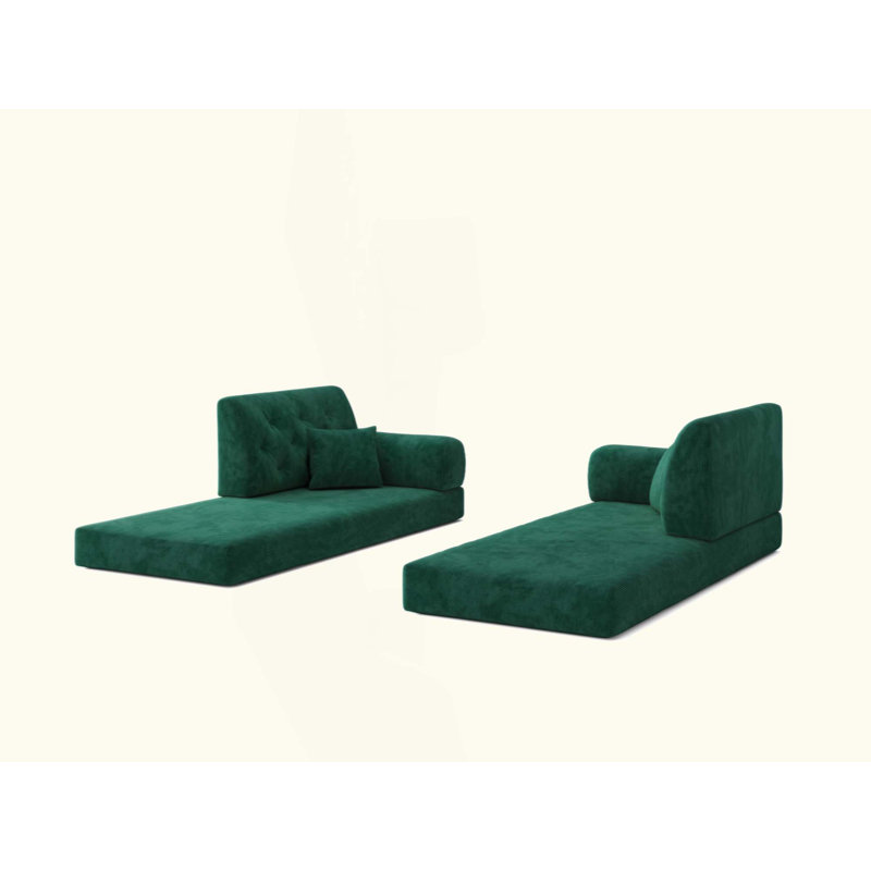 Canapé modulaire, canapé convertible Pudding Block, canapé-lit sur pied avec accoudoirs et canapé-lit confortable, canapé à compression pour le salon et la chambre à coucher
