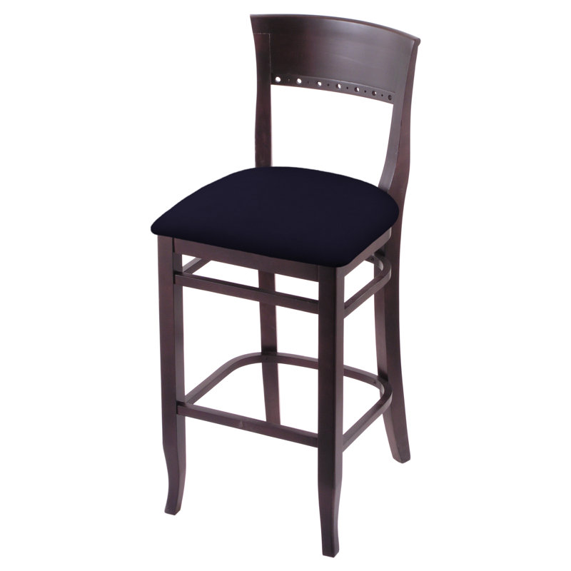 25" Bar Stool, Dark Cherry, Canter Twilight