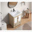 Base de meuble-lavabo en bois 24 po