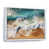 Cadre flottant blanc