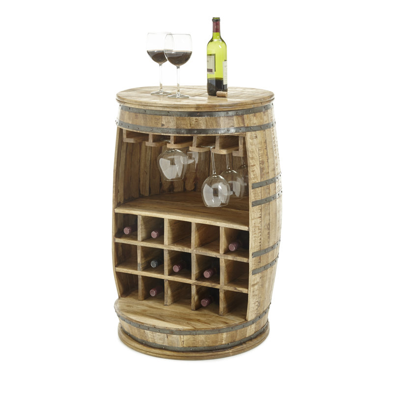 Fiasko 58cm Solid Wood Home Bar