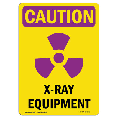 Caution Radiation Sign