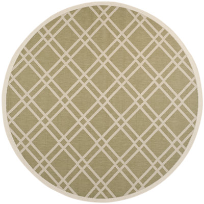 Tapis d'intérieur / extérieur beige Arneshia