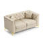 Canapé Chesterfield modulaire avec similicuir capitonné-1472249308