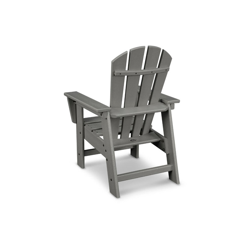 Chaise Adirondack POLYWOOD pour enfants South Beach, Gris ardoise