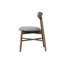 Chaise de salle à manger rembourrée en bois massif Orion Elegant (ensemble de 2)-808917639