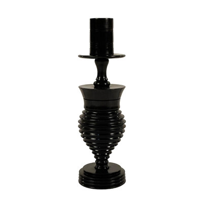 Ebony Wood Collection Candlestick