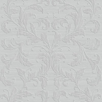 Nordic Elements Embossed Linear Damask 32.81' L x 20.87" W Wallpaper Roll