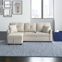 Ultra Cozy 34403 ULTRA COZY GREY REVERSABLE SOFA, CHAISE