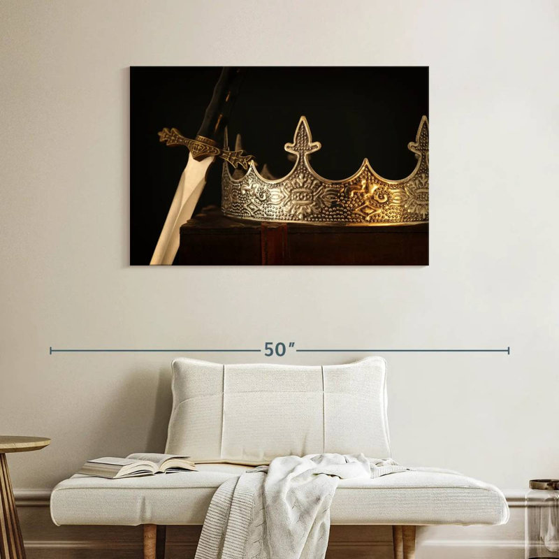 King Arthur Crown, 26" H x 39" W