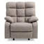 Fauteuil inclinable doux, fauteuil inclinable rembourré élégant-644738652
