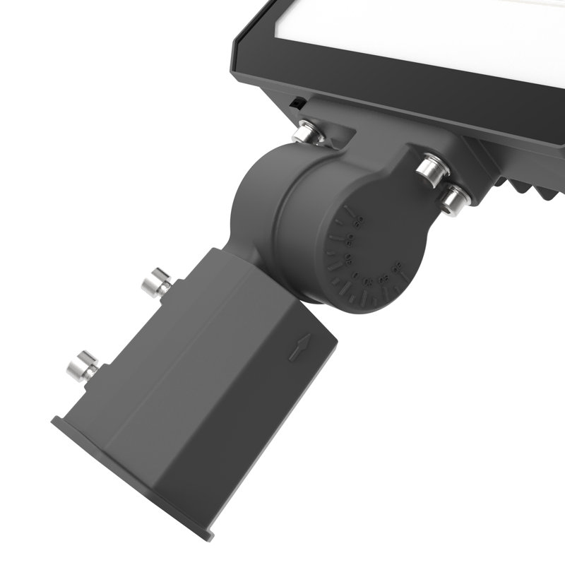 1 projecteur DEL bronze à intensité variable 1 lumière 100 W/120 W/150 W avec fixation par emboîtement (lot de 1)