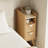Mid-Century Modern Fluted 2-Drawer Nightstand(Set of 2)-1186247858-1181033118