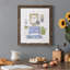 «Sketchy Bath II», peinture sur toile encadrée-1328345213-1328345206