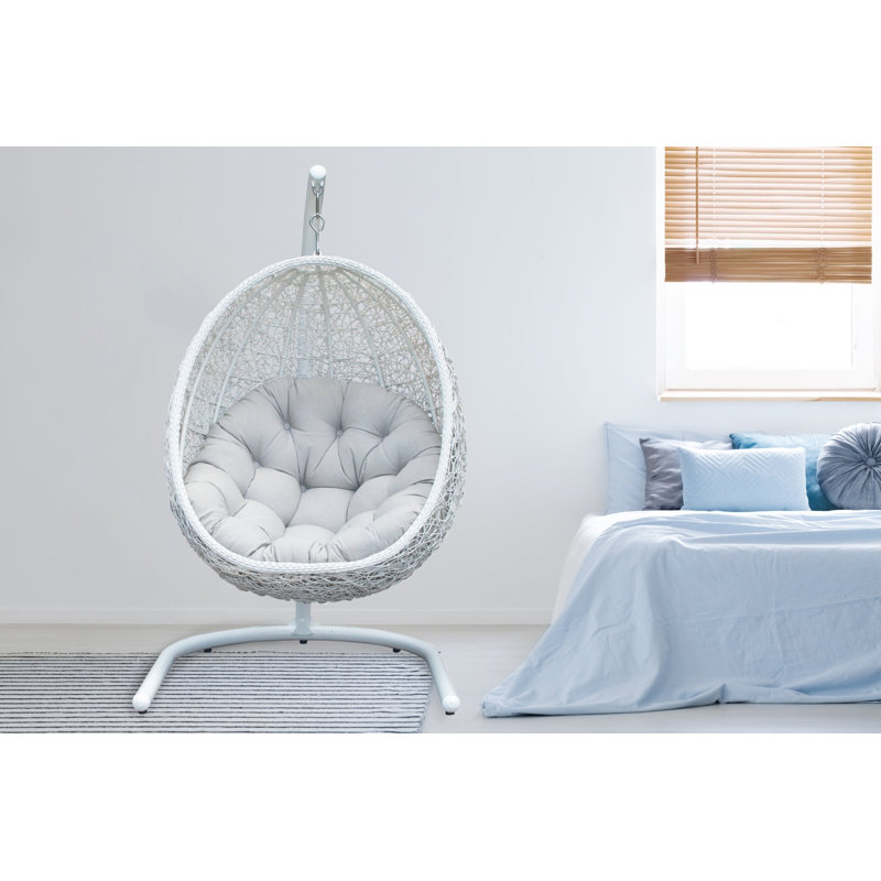 Fauteuil-hamac Belby avec support et coussin pour l'extérieur