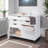 Sutton Multi-Storage Mobile Cabinet with 5 Drawers in White, 26.17'' H X 31.85" W X 15.71'' D-1947913397