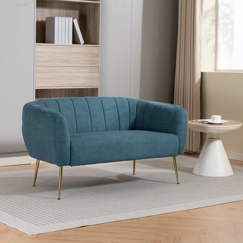 2 Seater Loveseat, Teal