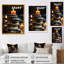 «Spa Zen Stones in the River with Candles», reproduction sur toile-960790655-960790654