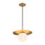 Luminaire suspendu sphère 1 lumière Carletta-66310537-66310538