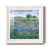 White Framed