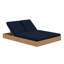 Beja Double Chaise Lounge - Charcoal-2097498350