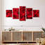 Floraison de roses rouges-254960751