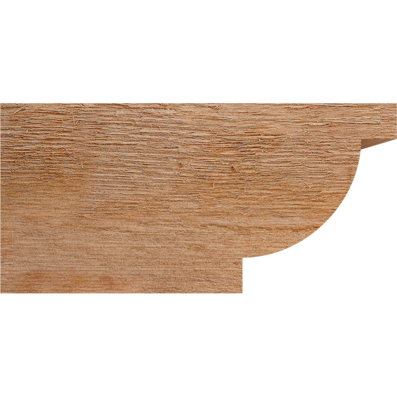 Alpine Rough Sawn, Cèdre rouge, H 6 po x l 12 po x P 4 po