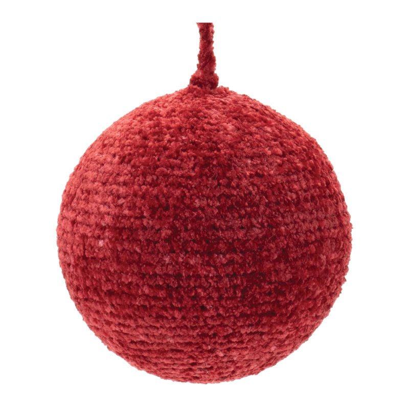 Ornement boule de chenille (ensemble de 3)