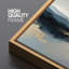 "Serene Mountain Lake Reflection Landscape", très grandes photos, impression sur toile encadrée-125011563-125011565