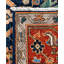 Tapis unique noué à la main bleu 6 pi 3 po x 9 pi 2 po Dobbins
