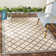 Hardrian Indoor/ Outdoor Cream/Black Rug