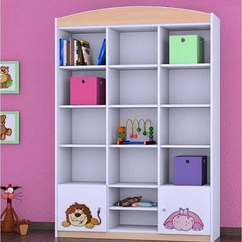 Danielle 183cm H X 132cm W Kids Cube, Bright Pear