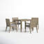 Ojai Square 4 - Person Outdoor Dining Set with Cushions