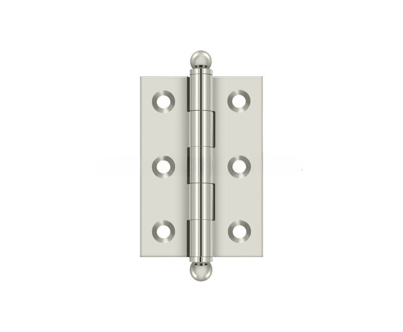 10'' x 10'' Solid Brass Traditional Hinge, Unlacquered Brass, 2.5" H x 2" W