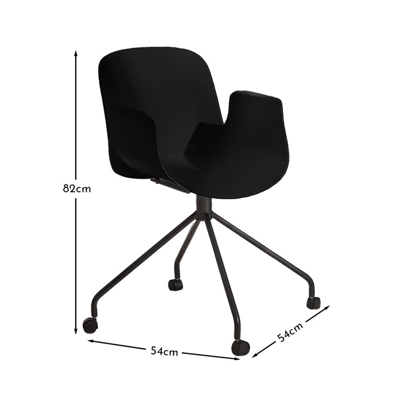 Donora Office Chair, Black