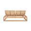 Caldas Outdoor Teak Chaise Lounge-891488531