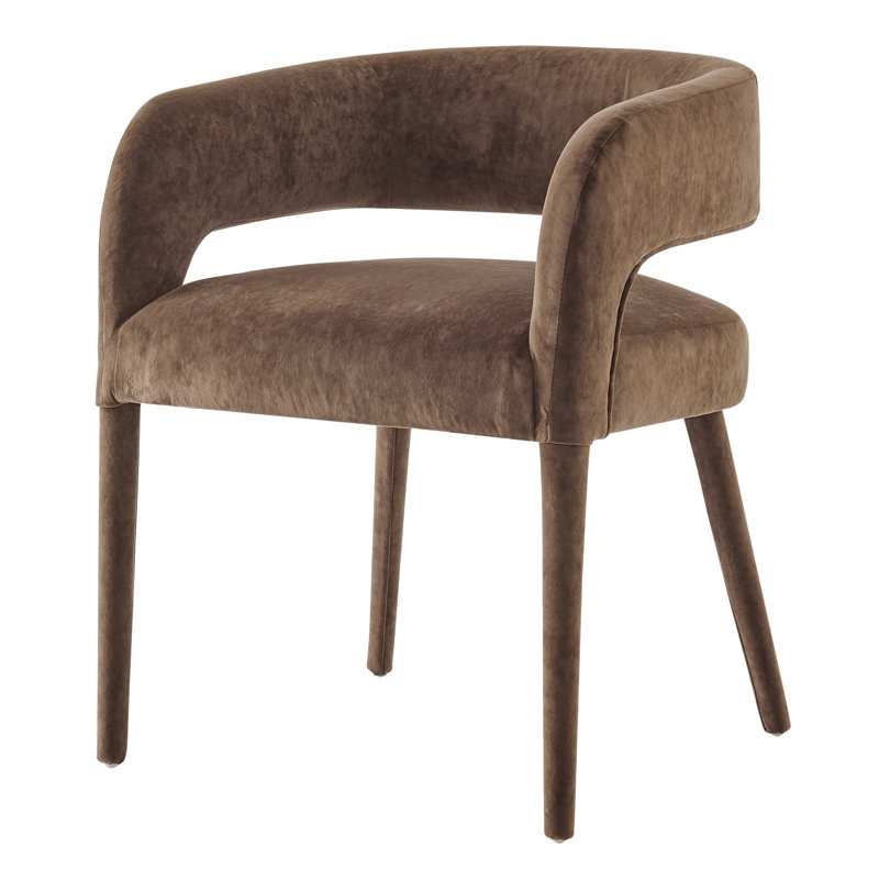 Westborough 20.5'' H Upholstered Armchair, Dainty Brown, Dainty Brown