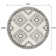Amir Moroccan Beni Souk Cream/Black Rug