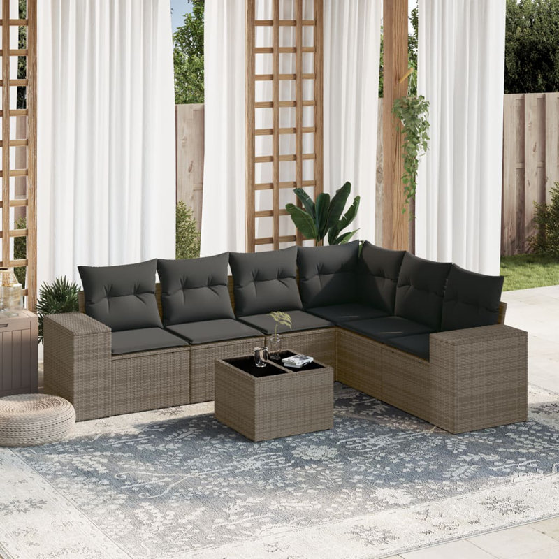 Ensemble de canapé de jardin Vidaxl