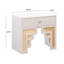 66cm W Solid + Manufactured Wood Bedside Table-1907895470