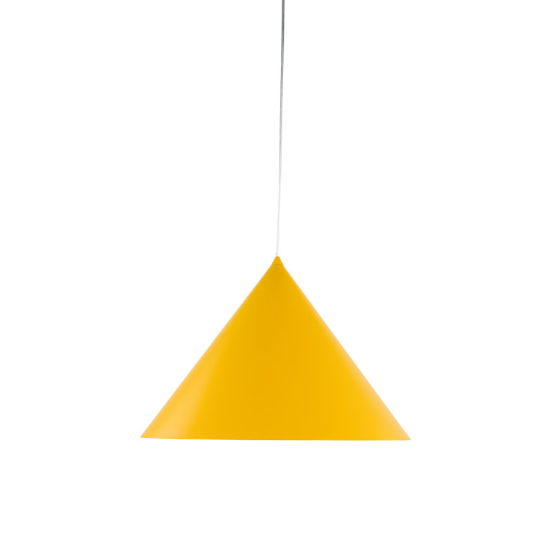 Luminaire suspendu CONO XL, Jaune, H 67 po x l 20 po